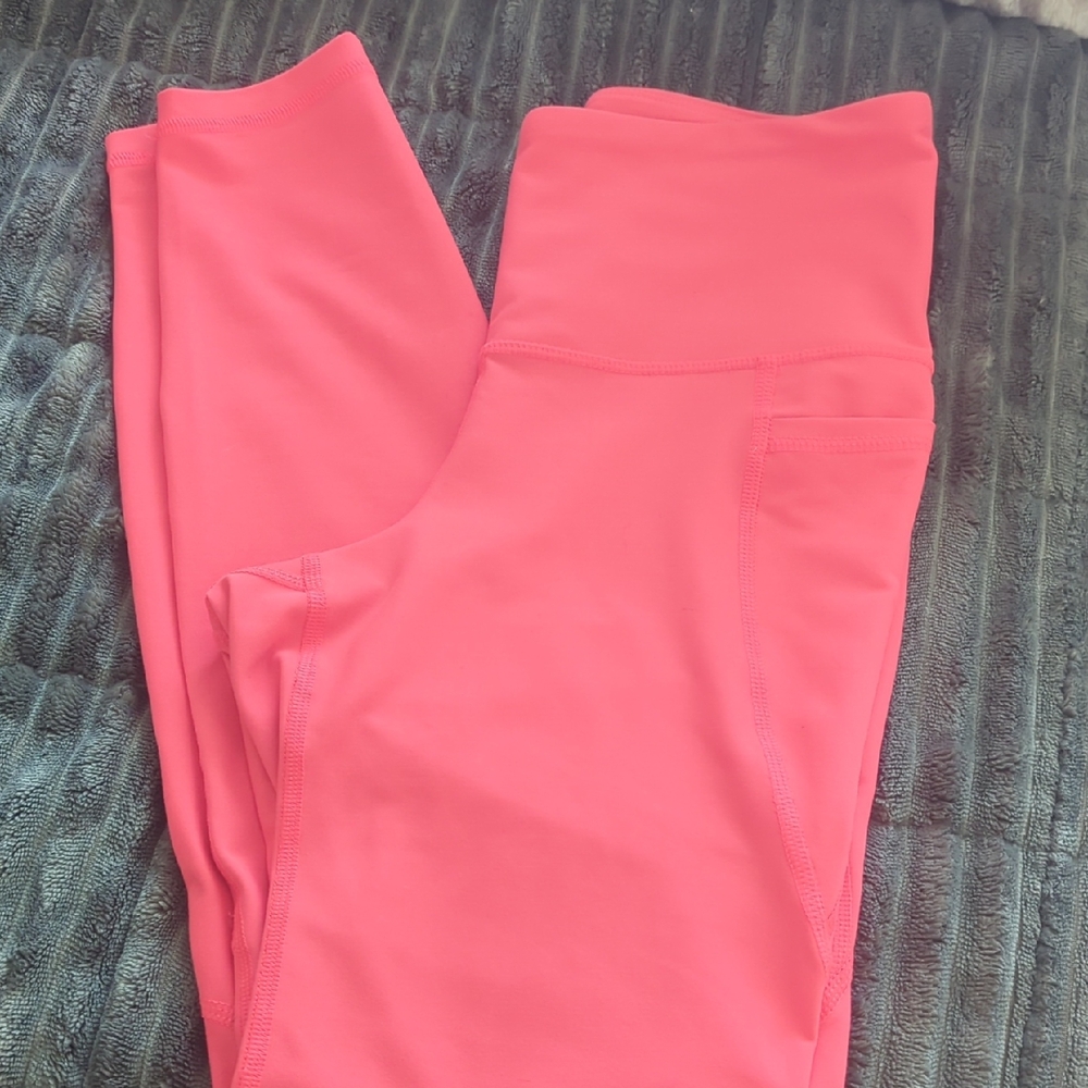Old Navy Powersoft High-Rise Pink Leggings